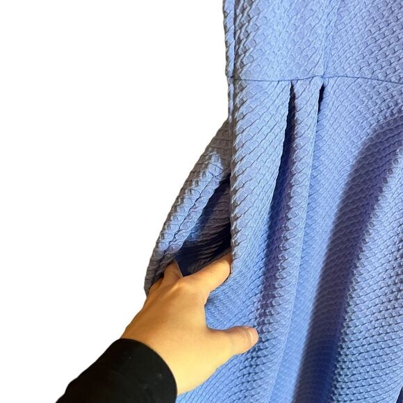 3 for $30! APT. 9 blue 1/4 sleeve dress with pockets - Picture 7 of 9